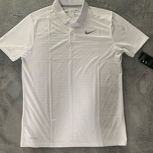 NWT | Nike Men White Golf Shirt